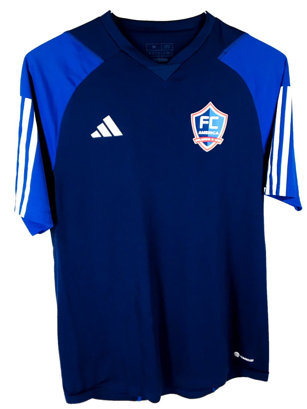 NWOT Adidas Orlando FC America 91 Mens Short Sleeve Soccer Jersey Aero Ready (M)